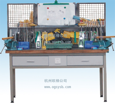 OGQ-T1二工位钢木豪华型钳工桌